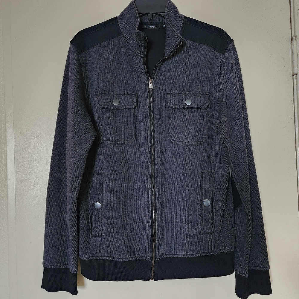 Marc Anthony Elbow Patch Zip Jacket